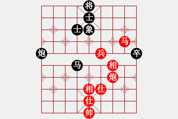 象棋棋谱图片：许银川 先和 才溢 - 步数：110 