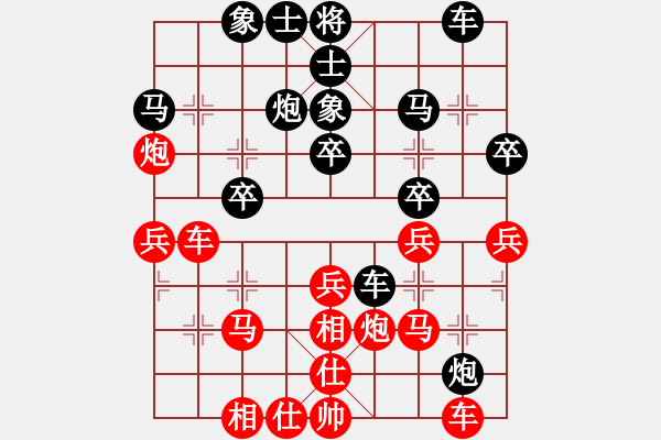 象棋棋譜圖片：九級(jí)車震(北斗) 勝 闖翼(電神) - 步數(shù)：30 