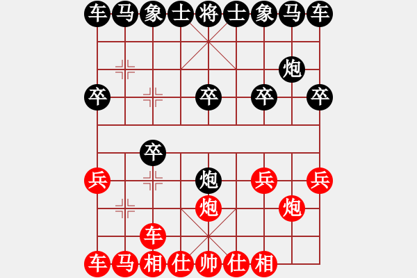 象棋棋譜圖片：詹家輝(讓單馬) 勝 1.65中級 1 - 步數(shù)：10 