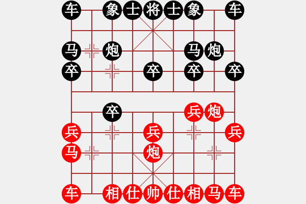 象棋棋譜圖片：秀水河劉明(月將)-和-騎豬去沖浪(人王) - 步數(shù)：10 