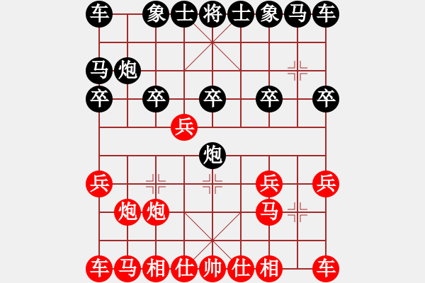 象棋棋譜圖片：金鉤炮：解抽還將破空頭 邊線(xiàn)出擊卒拱車(chē)！.PGN - 步數(shù)：10 