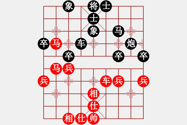 象棋棋譜圖片：ggoo(1段)-勝-內(nèi)蒙大草包(8段) - 步數(shù)：40 