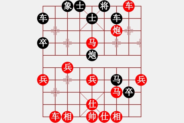 象棋棋譜圖片：全力進(jìn)攻大破對手猥瑣陣 - 步數(shù)：53 