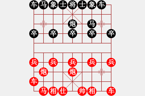 象棋棋譜圖片：中棋交流中心崔用先負(fù)太守棋狂2019·7·5 - 步數(shù)：10 