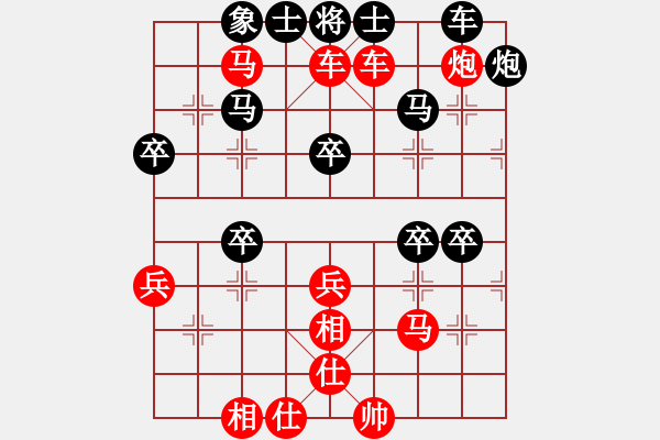 象棋棋譜圖片：E04 馬 紅4車一平二 紅5仕六進(jìn)五 1659 我負(fù) 15回合被對(duì)手巡河炮抽取一車 對(duì)手 2450 - 步數(shù)：59 