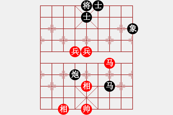 象棋棋譜圖片：阿啟[黑] -VS- 侯震撼[紅] - 步數(shù)：110 