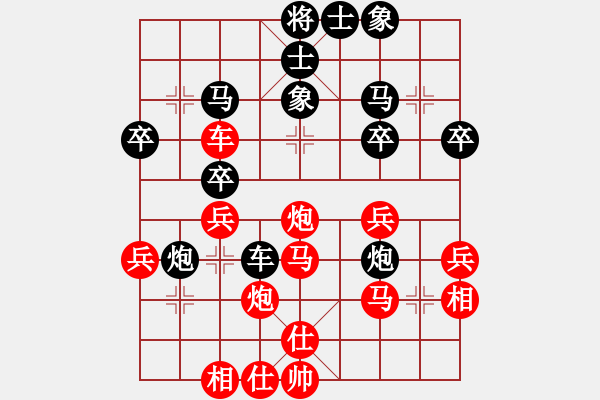 象棋棋譜圖片：天天象棋力評(píng)測(cè)太守棋狂先勝食為天業(yè)6-12018·2·25 - 步數(shù)：40 