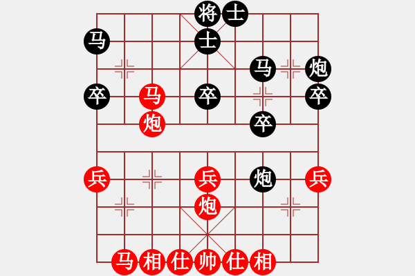 象棋棋譜圖片：2019第4屆智運(yùn)會(huì)象少個(gè)賽武翃霄先勝王載熙1 - 步數(shù)：40 