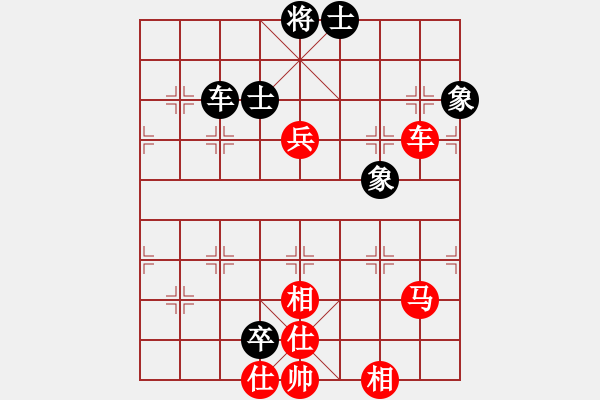 象棋棋譜圖片：第218局 車馬兵士相全勝車卒士象全 - 步數(shù)：0 