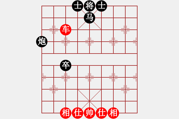 象棋棋譜圖片：魅力佳木斯(風魔)-和-小棋豬(天罡) - 步數：100 