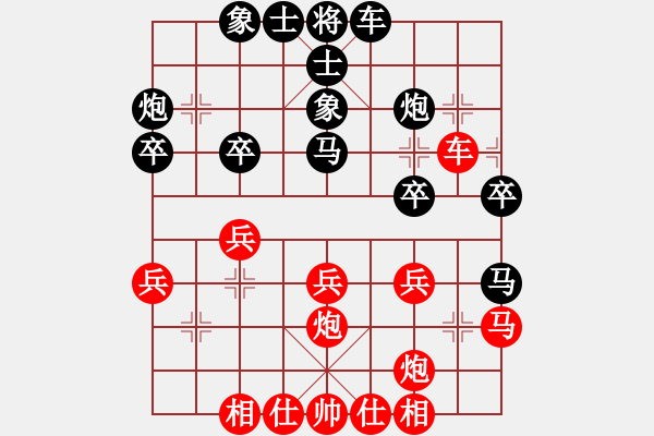 象棋棋譜圖片：鳳陽快刀(天罡)-勝-紅塔山(9星) - 步數(shù)：30 