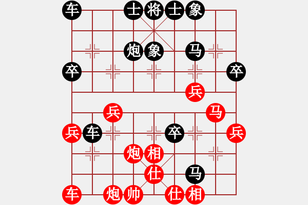 象棋棋譜圖片：2023.10.31.9五分鐘后勝過(guò)宮炮 - 步數(shù)：36 