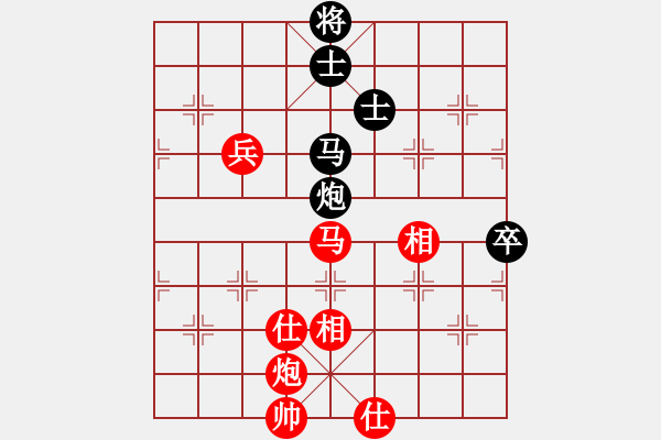 象棋棋谱图片：李青昱 先和 荣葆利 - 步数：100 