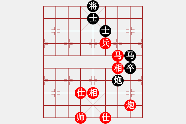 象棋棋谱图片：李青昱 先和 荣葆利 - 步数：110 