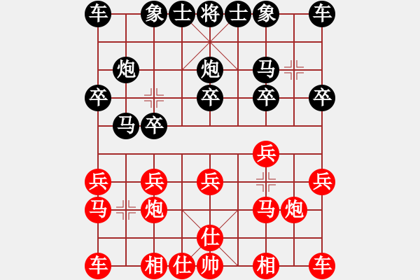 象棋棋譜圖片：林斌強(qiáng)軟的深入體會(huì)?。。。?duì)棋形的深入理解！?。。。?- 步數(shù)：10 