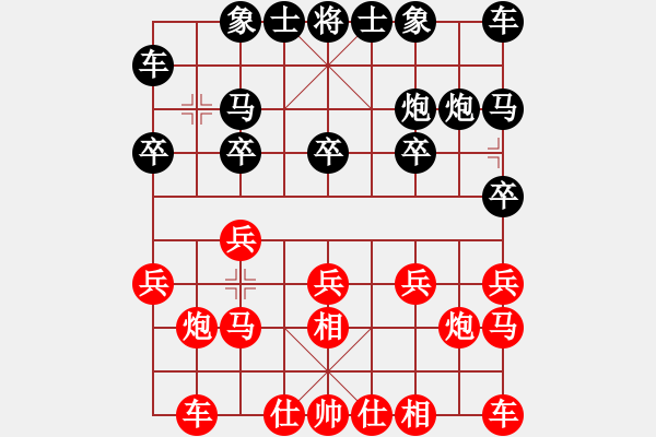 象棋棋譜圖片：四川 賀揚(yáng) 負(fù) 四川 李曉成 - 步數(shù)：10 