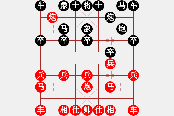 象棋棋譜圖片：qqqwwwppp(6段)-勝-爛冬瓜(6段) - 步數(shù)：10 