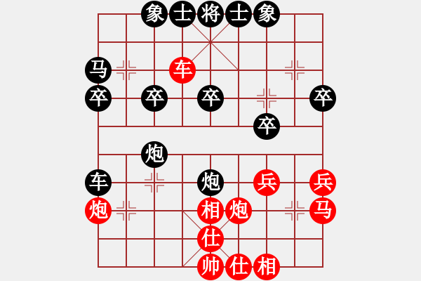 象棋棋譜圖片：3083232(都尉) 和 3009874(太守) - 步數(shù)：30 