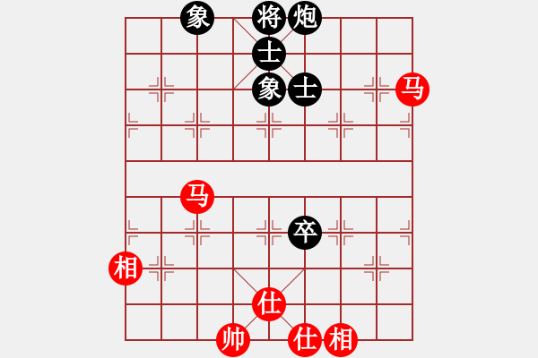 象棋棋谱图片：侯文博 先和 赵子雨 - 步数：180 