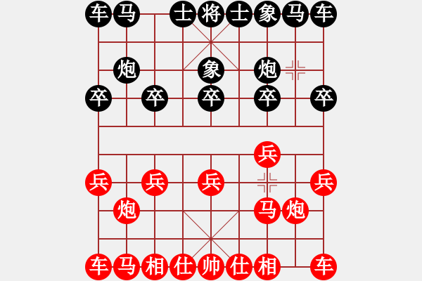 象棋棋譜圖片：小米對(duì)小東 - 步數(shù)：4 