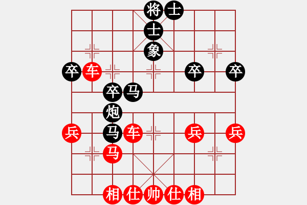 象棋棋譜圖片：太守棋狂先勝中國棋院蜀山少俠業(yè)6-32019·2·22 - 步數(shù)：40 