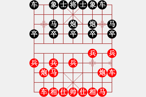 象棋棋譜圖片：澤[154076128] 勝 芳棋(純?nèi)讼缕?[893812128] - 步數(shù)：10 