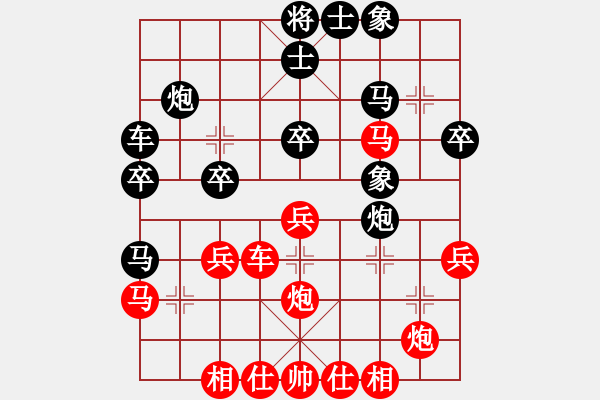 象棋棋譜圖片：feir j forecasst - 步數(shù)：32 