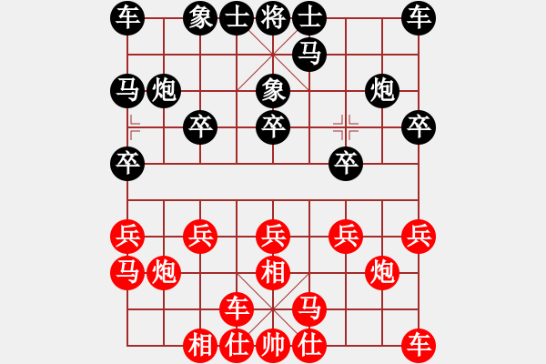 象棋棋譜圖片：哈 - 步數(shù)：10 