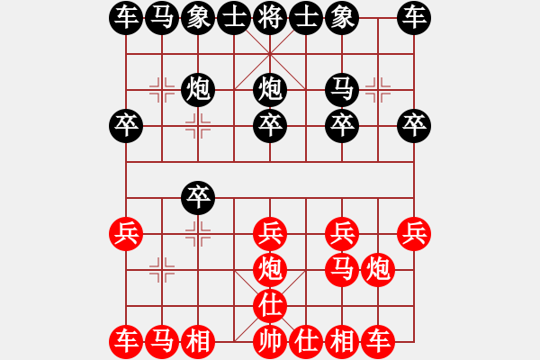 象棋棋譜圖片：火法無邊（業(yè)8-3） 先負 bbboy002（業(yè)8-3） - 步數(shù)：10 