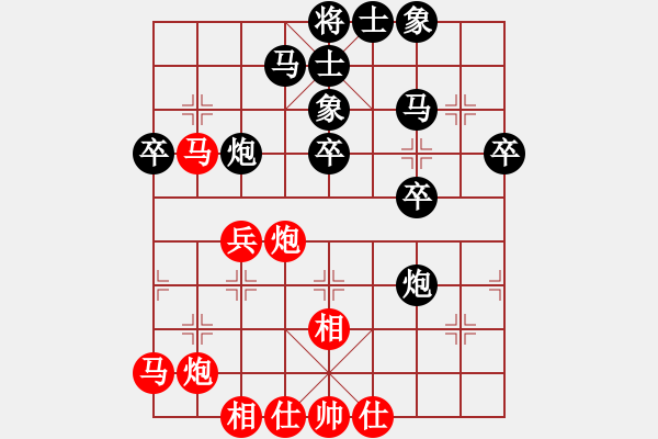 象棋棋譜圖片：熊老師83負咪松做咪92 - 步數：40 