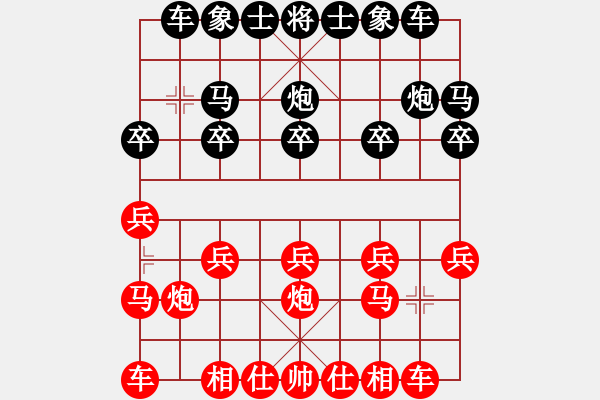 象棋棋譜圖片：小揚(yáng)揚(yáng)[7445528] -VS- 我[1813289533] - 步數(shù)：10 