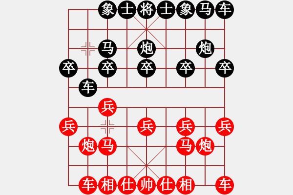 象棋棋譜圖片：巡河車 車吃馬 我炮打象 - 步數(shù)：0 