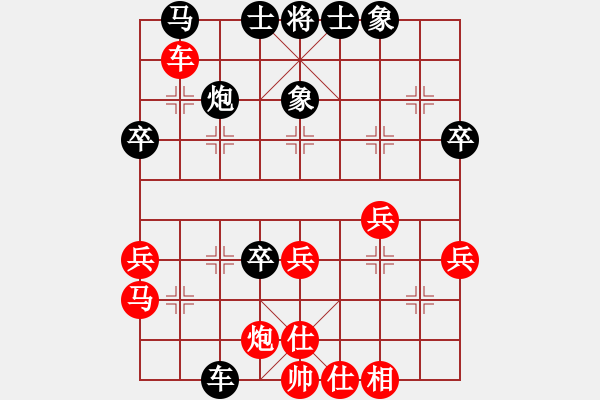 象棋棋譜圖片：社會主義好(8段)-和-旋風小子(月將) - 步數(shù)：40 