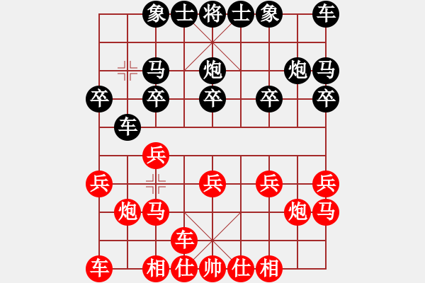 象棋棋譜圖片：廣州大學(xué)聯(lián)隊(duì)邵挺杰(執(zhí)紅)先勝廣州嘉俊象棋隊(duì)黎德志(執(zhí)黑) - 步數(shù)：10 