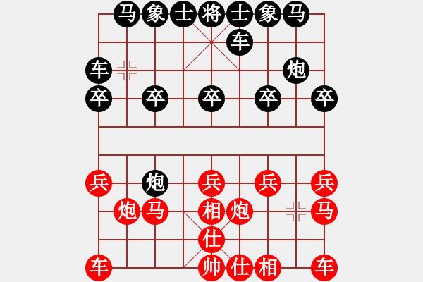 象棋棋譜圖片：3083232(都尉) 勝 3262035(草民) - 步數(shù)：10 