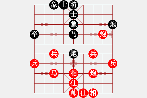 象棋棋譜圖片：洞悉天機(jī)[-](業(yè)余四級(jí)) 勝 佛心[519675877](業(yè)余三級(jí)) - 步數(shù)：40 