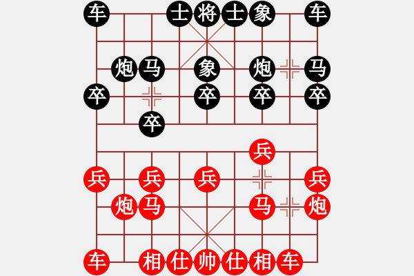 象棋棋譜圖片：單忠海 先勝 邰朝輝 - 步數(shù)：10 