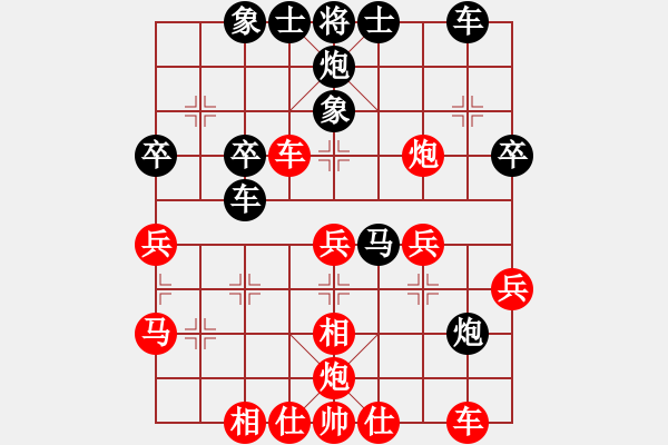 象棋棋譜圖片：晉陽(yáng)107屆快棋 先手負(fù) D36 中炮進(jìn)三兵對(duì)左炮封車轉(zhuǎn)列炮 - 步數(shù)：40 