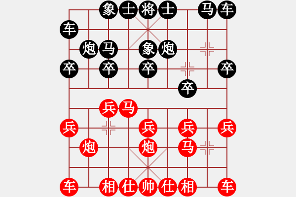 象棋棋譜圖片：久久戰(zhàn)高二(9段)-勝-關(guān)東老林(8段) - 步數(shù)：10 