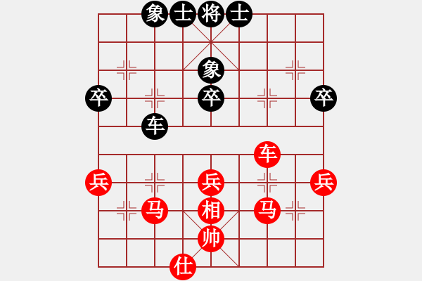 象棋棋譜圖片：寶坻夜襲隊(duì)(3段)-勝-金陵劍客(1段) - 步數(shù)：60 