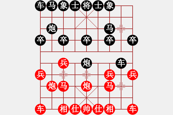 象棋棋譜圖片：紫薇花對(duì)紫微郎 負(fù) 樂愛棋 - 步數(shù)：10 