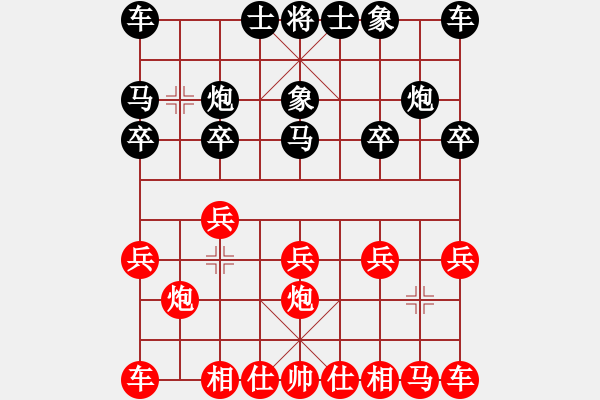 象棋棋譜圖片：人機(jī)對戰(zhàn) 2025-1-9 22:59 - 步數(shù)：10 