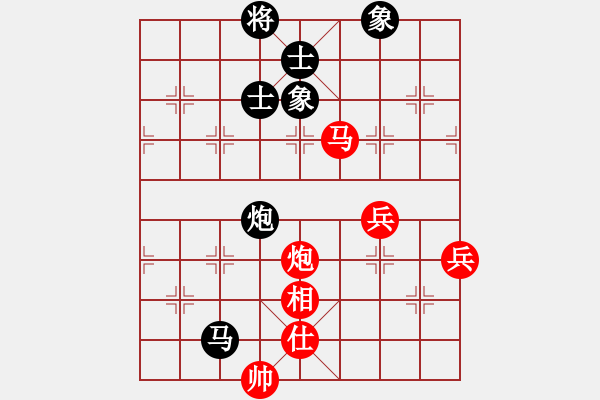 象棋棋譜圖片：潁洲郡王(8段)-和-潛龍無用(6段) - 步數(shù)：100 