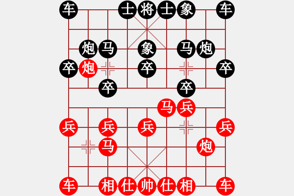 象棋棋譜圖片：劉怡輝 對 李仕維 - 步數(shù)：10 