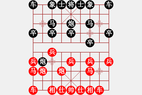 象棋棋譜圖片：后手對歐陽鐵強(qiáng)一局 - 步數(shù)：10 