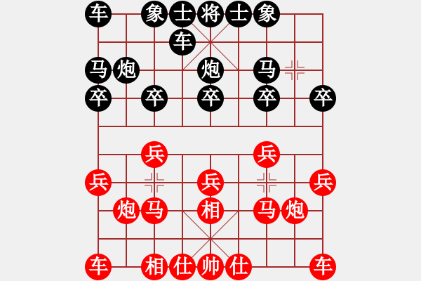 象棋棋譜圖片：5-3 先勝 5-2樂哈哈 - 步數(shù)：10 