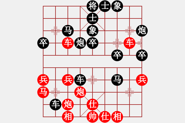 象棋棋譜圖片：天天棋力評(píng)測(cè)老頑童3368930991業(yè)5-1先勝造化弄人業(yè)5-1·2019·7·18 - 步數(shù)：60 