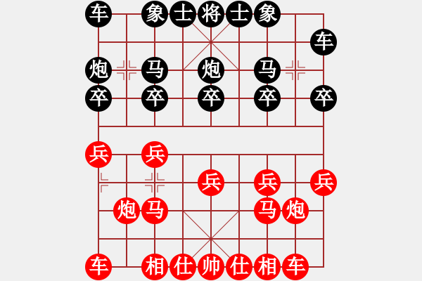 象棋棋譜圖片：niuxinyida(2段)-勝-shanu(3段) - 步數(shù)：10 