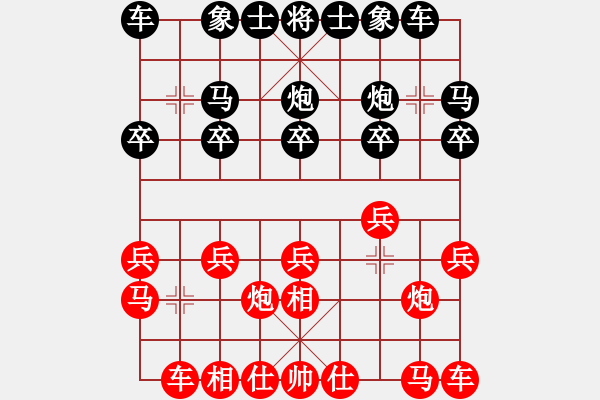 象棋棋譜圖片：大哥先負(fù)我20220428(1)仙人指路對卒底炮 - 步數(shù)：10 