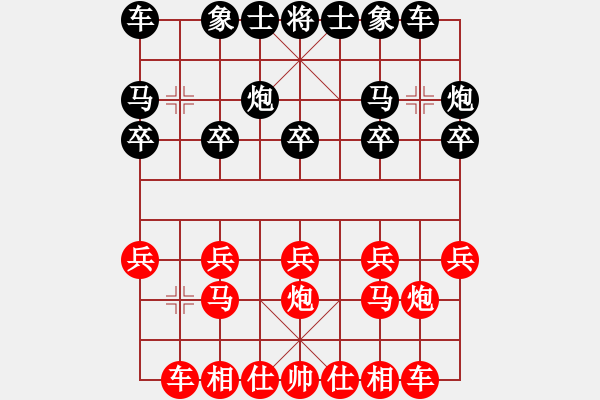 象棋棋譜圖片：Eyima(縣令) 勝 超強(qiáng)臺風(fēng)康妮(大將軍) - 步數(shù)：10 